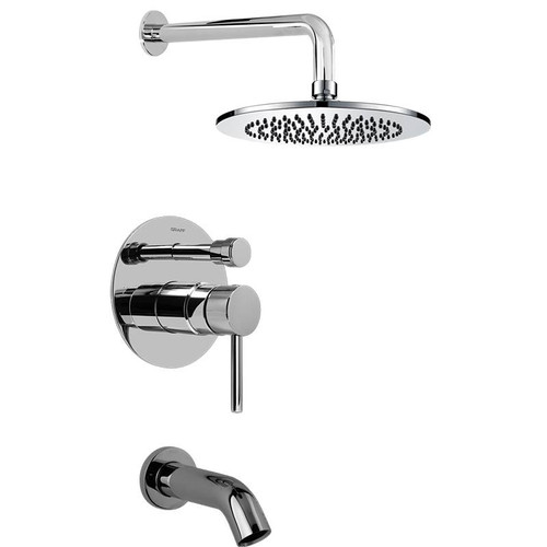 Graff G-7280-LM37S-UB Contemporary Pressure Balancing Shower Set (Rough & Trim), Unfinished Brass