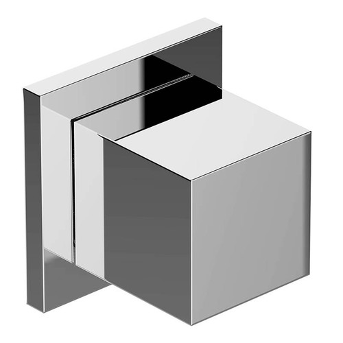 Graff G-8072-SH1-PC-T M-Series Square Three-Way Diverter Valve Trim Plate and Handle , Polished Chrome Graff G-8072-SH1-PC-T M-Series Square Three-Way Diverter Valve Trim Plate and Handle , Polished Chrome