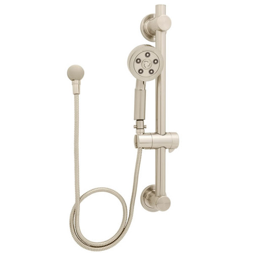 Speakman SM-1080-ADA-P-BN Neo ADA Hand-held Shower Combinations with Grab/Slide Bar in Brushed Nickel