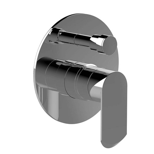 Graff G-7080-LM45S-PN-T Phase Pressure Balancing Valve Trim with Handle and Diverter, Polished Nickel