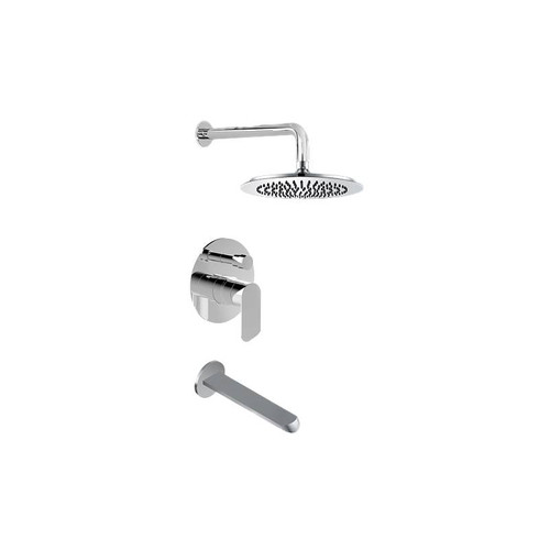 Graff G-7283-LM45S-PN-T Contemporary Pressure Balancing Shower Set (Trim Only), Polished Nickel Graff G-7283-LM45S-PN-T Contemporary Pressure Balancing Shower Set (Trim Only), Polished Nickel