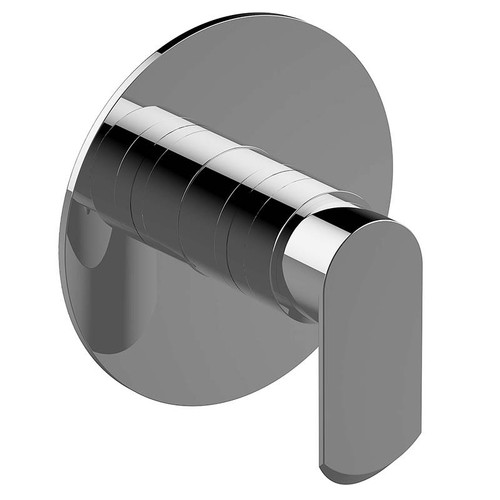 Graff G-8036-LM45S-PN-T Phase Thermostatic Valve Trim with Handle , Polished Nickel