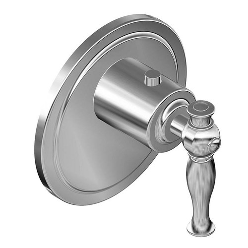 Graff G-8031-LM22E-PC-T M-Series Transitional Thermostatic Trim Plate with Lever Handle, Polished Chrome