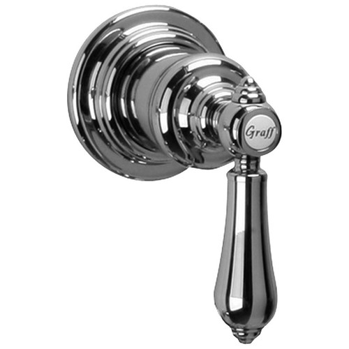 Graff - G-8090-LM34S-NB-T - Canterbury Collection Stop/Volume Control Valve Trim Plate and Handle