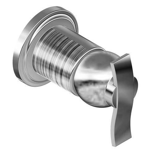 Graff G-8038-LM20E1-SN-T M-Series Transitional 2-Way Diverter Trim Plate with Lever Handle , Steelnox (Satin Nickel)