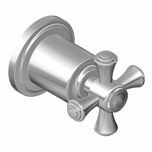 Graff G-8038-LM22E1-AU-T M-Series Transitional 2-Way Diverter Trim Plate with Lever Handle , 24K Gold Plated