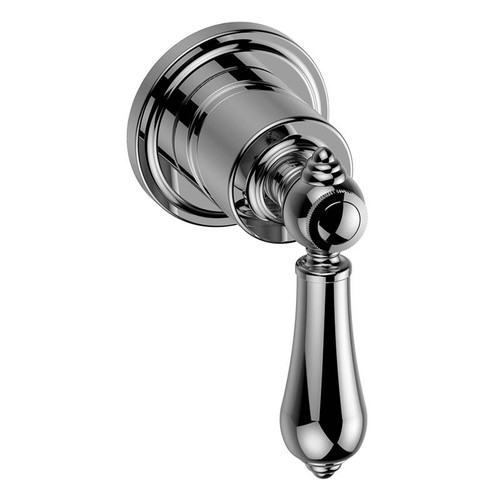 Graff G-8034-LM34E1-OB-T M-Series Transitional Stop/Volume Trim Plate with Lever Handle, Olive Bronze