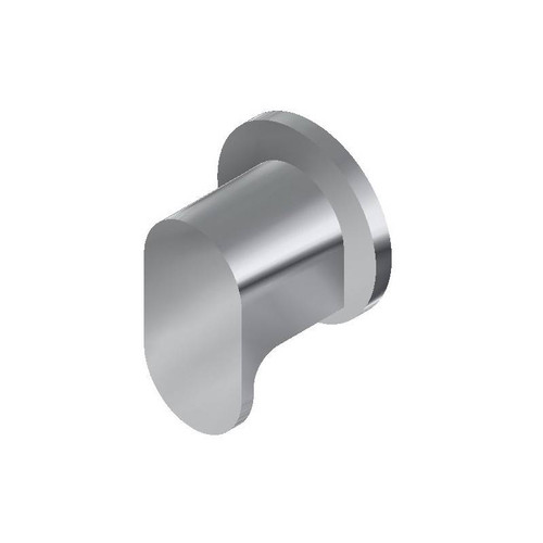 Graff G-8097-LM44E1-WT-T M-Series Round Stop/Volume Trim Plate with Ametis Handle, Architectural White