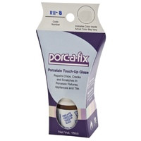 Rohl PORCAFIXSHAWSWHITE Porc-A-Fix Porcelain Repair Touch Up Glaze Kit In Shaws White Only For Shaws Porcelain Or Fireclay Sinks 15Cc Jar Or Bottle For Chips Cracks