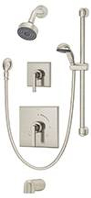 Symmons 3606-H321-V-STN-TRM Duro Tub/Shower Trim Symmons 3606-H321-V-STN-TRM Duro Tub/Shower Trim