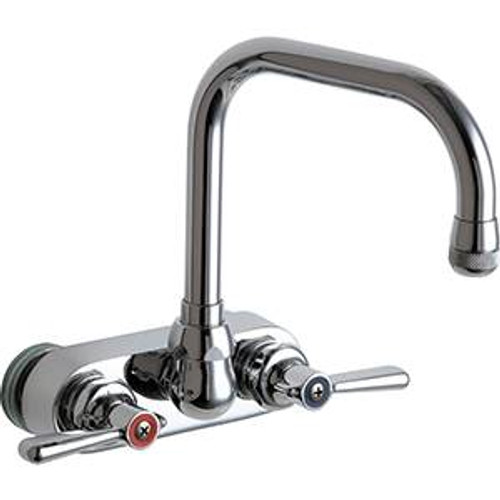 Chicago Faucets - 521-ABCP - 4-inch brass body backslpash Sink Faucet Chicago Faucets - 521-ABCP - 4-inch brass body backslpash Sink Faucet