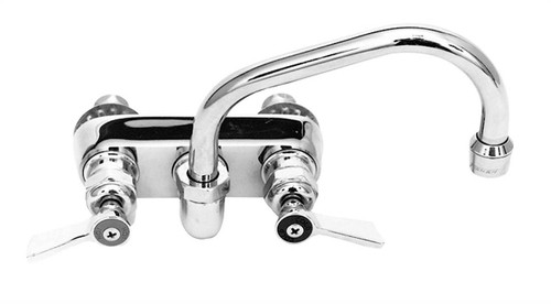Fisher - 3611 - 4-inch Backsplash Mounted Faucet - 8-inch Swivel Spout