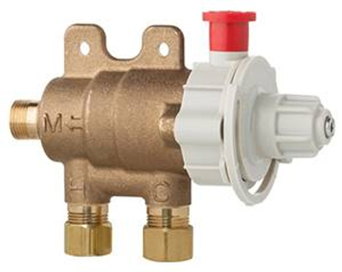 Chicago Faucet 131-FMAB Thermostatic Mixing Valve, Flush Mode Chicago Faucet 131-FMAB Thermostatic Mixing Valve, Flush Mode