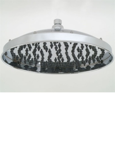 Jaclo S198 Sandro 12" RAIN Shower Head with 180 Rubber Jets