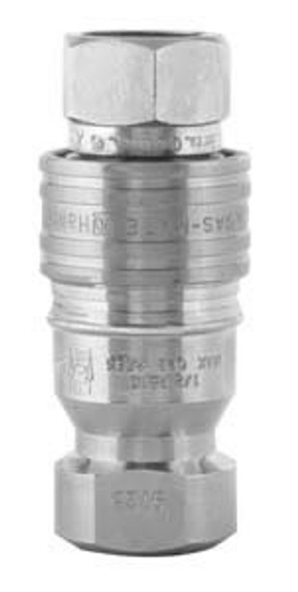 T&S Brass - AW-5A - Water Appliance Connectors, Brass Quick Disconnect, 1/4-inch