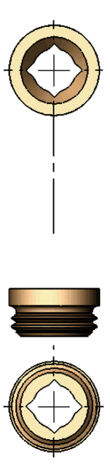 Union Brass 12601 - (2601) RENEWABLE SEAT