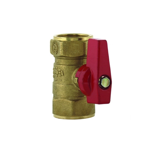 T&S Brass - AG-7F - Gas Appliance Connectors, Gas Ball Valve, 1-1/4-inch