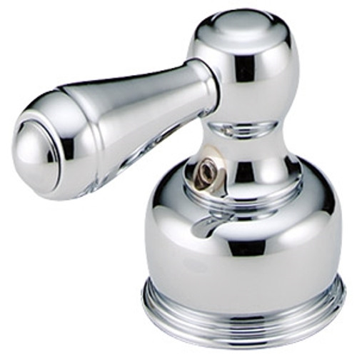 Delta H25WP Classic Metal Lever Handle Set, White