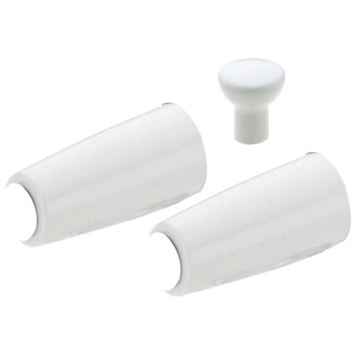 Delta A22WH Innovations: Metal Lever Handle Accent Set, White Delta A22WH Innovations: Metal Lever Handle Accent Set, White