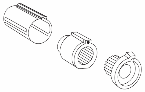 Moen 96987 CP Stop Tube Kit