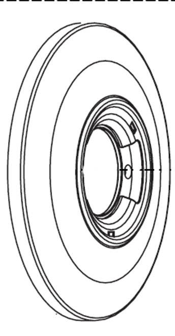 Symmons T-133 Allura Escutcheon Kit Symmons T-133 Allura Escutcheon Kit