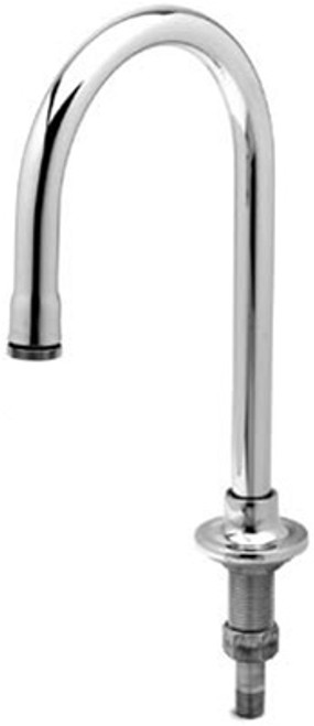 T&S Brass - B-0520 - Rigid Gooseneck, Deck Mount, 5-1/2-inch Spread, 10-1/4-inch Height, 5-3/4-inch Clearance T&S Brass - B-0520 - Rigid Gooseneck, Deck Mount, 5-1/2-inch Spread, 10-1/4-inch Height, 5-3/4-inch Clearance