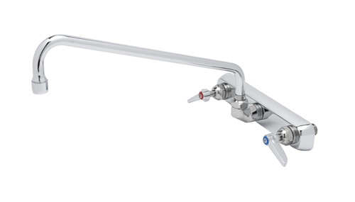 T&S Brass - B-2291 - Workboard Faucet, Wall Mount, 8-inch Centers, 14-inch Swing Nozzle, Aerator, Lever Handles T&S Brass - B-2291 - Workboard Faucet, Wall Mount, 8-inch Centers, 14-inch Swing Nozzle, Aerator, Lever Handles
