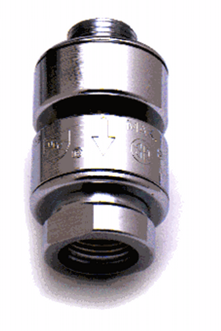 T&S Brass - B-0970 - Vacuum Breaker, 3/8-inch NPT Inlet & Outlet, Atmospheric, Not Designed for Continuous Pressure T&S Brass - B-0970 - Vacuum Breaker, 3/8-inch NPT Inlet & Outlet, Atmospheric, Not Designed for Continuous Pressure