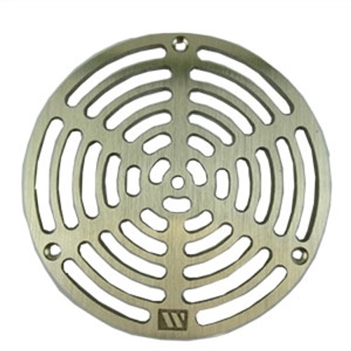 Watts 8132116 A7PG 1 Nickel Bronze Grate 6 5/8"Outside Measurement.