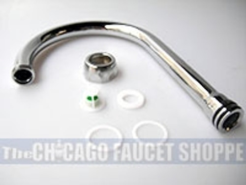 Chicago Faucet GN2AH8FCJKABCP Gn Spout - A Type End Chicago Faucet GN2AH8FCJKABCP Gn Spout - A Type End