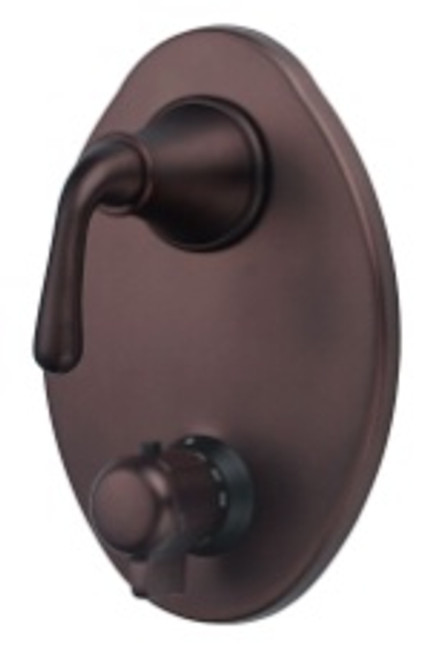 Danze D560156RBT - Bannockburn Two Handle TRIM 1/2-inch Thermostatic Valve, Lever Handle - Oil Rubbed Bronze