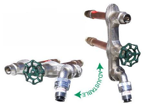 Prier Products - C-108W06 - C-108 W 6-inch Hot & Cold Mixing Hydrant; 1/2-inch Wirsbo Pex