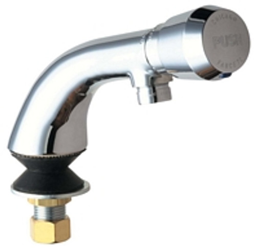 Chicago Faucets - 807-E12-665PSHVPAAB - Single Faucet Metering Chicago Faucets - 807-E12-665PSHVPAAB - Single Faucet Metering