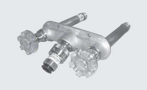 Woodford C22CP-6-MH Chrome 22CP Freezeless Hot & Cold Wall Faucet 6 Inch, Metal Handle