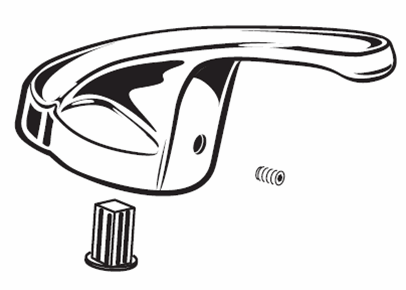 American Standard M960992-0020A - Chrome Plated Lever Handle Kit