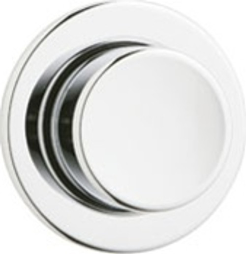 Geberit 115.114.21.1 - Round Single Flush Button Actuator Plate, Molded Plastic - Polished Chrome
