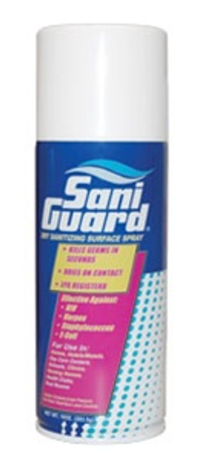 Component Hardware - SG52-4000-CS - SaniGuard Spray 10oz can 12/cs