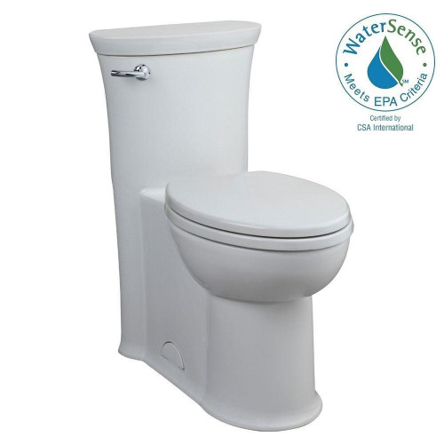 American Standard 2786128.020 Tropic FloWise Right Height Elongated One-Piece 1.28 gpf Toilet (White)