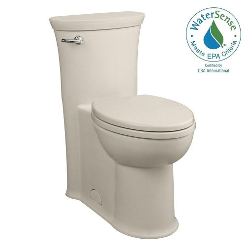 American Standard 2786128.222 Tropic FloWise Right Height Elongated One-Piece 1.28 gpf Toilet (Linen)