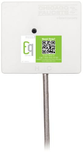 Chicago Faucet EQ-A-21KJKABNF Eq Control Box, 0.5 Ssps, Single-Supply