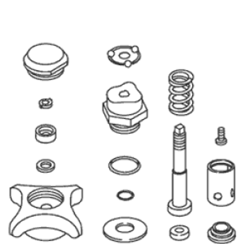 Kohler 34940-C-CP - Polished Chrome Cold S/C Unit Kohler 34940-C-CP - Polished Chrome Cold S/C Unit