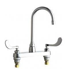 Chicago Faucets 1100-G2E35-317AB Hot and Cold Water Sink Faucet
