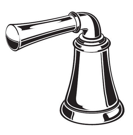 American Standard M962937-0020A - ELBOW HANDLE F/PORTSMOUTH -RP-, CHROME