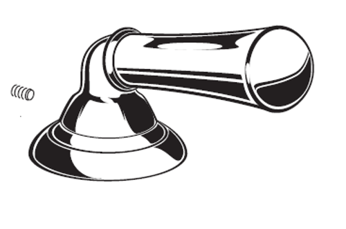 American Standard M962951-0020A Handle For Portsmouth -Rp- American Standard M962951-0020A Handle For Portsmouth -Rp-