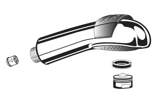 American Standard M962154-2950A - Satin Pull Out Spray