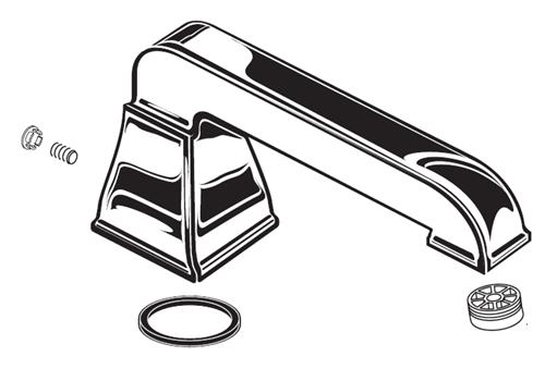 American Standard M961735-0020A Spout Kit Town Square 2555901