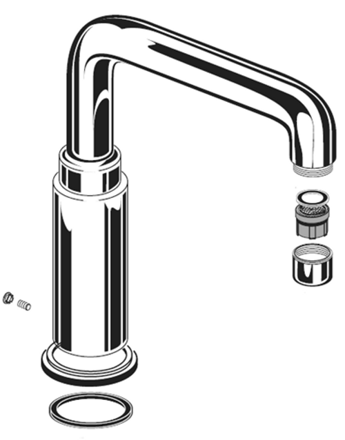 American Standard M962418-2240A - SPOUT KIT (2064.901), OIL RUBBED BRONZE American Standard M962418-2240A - SPOUT KIT (2064.901), OIL RUBBED BRONZE