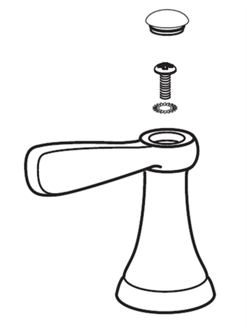 American Standard M964100-2950A Handle Kit