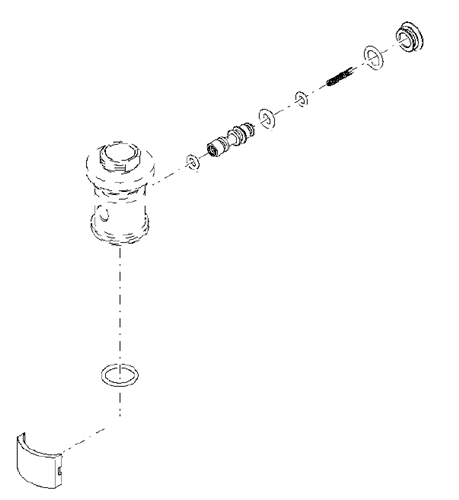 Dornbracht 12864970-06 Platinum Matte Wartungsset