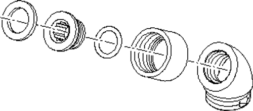 Dornbracht 28411970-06 Arc 35¡, Brushed Platinum